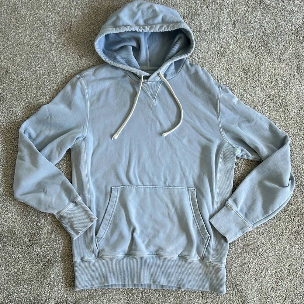 Men’s American Eagle waffle lined hood sweatshirt